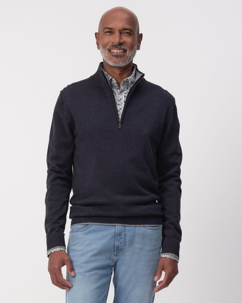 Campbell Sydney Half Zip Sweater