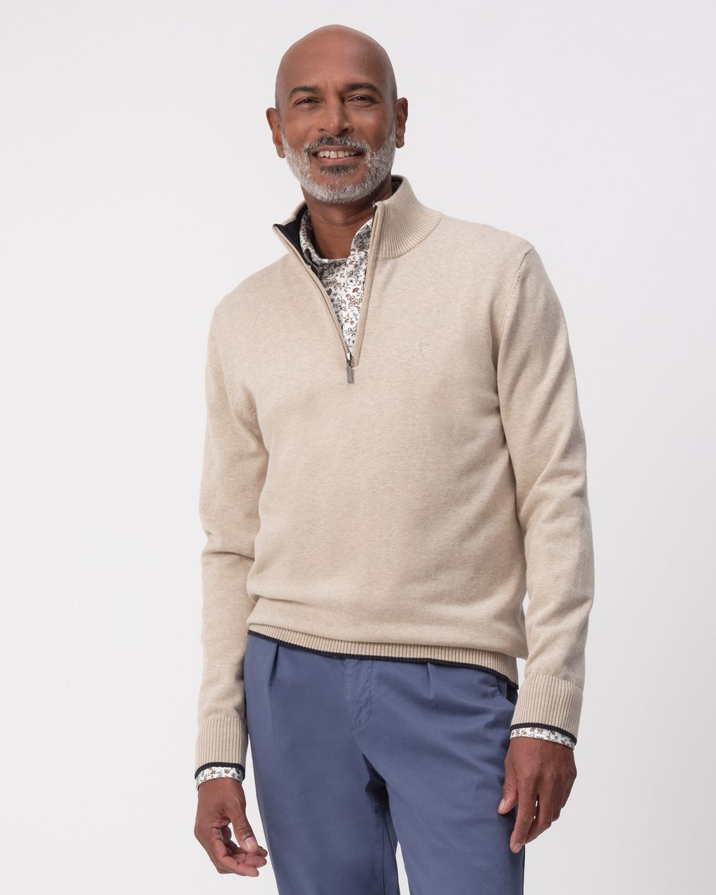 Campbell Sydney Half Zip Sweater