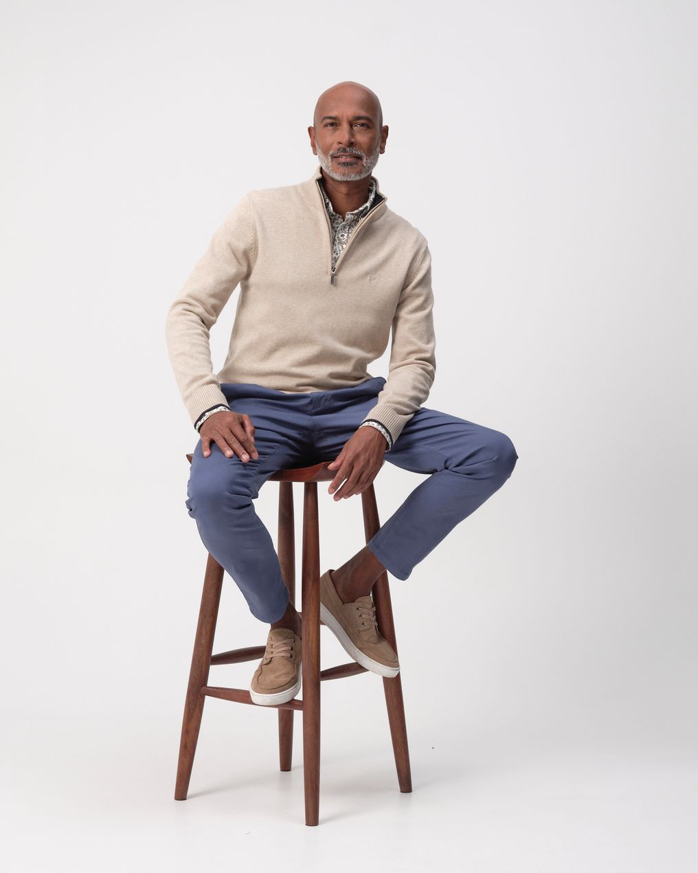 Campbell Sydney Half Zip Sweater