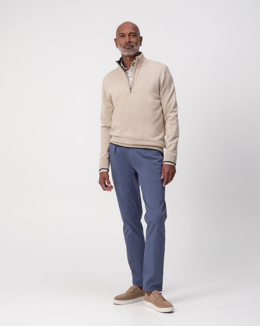 Campbell Sydney Half Zip Sweater