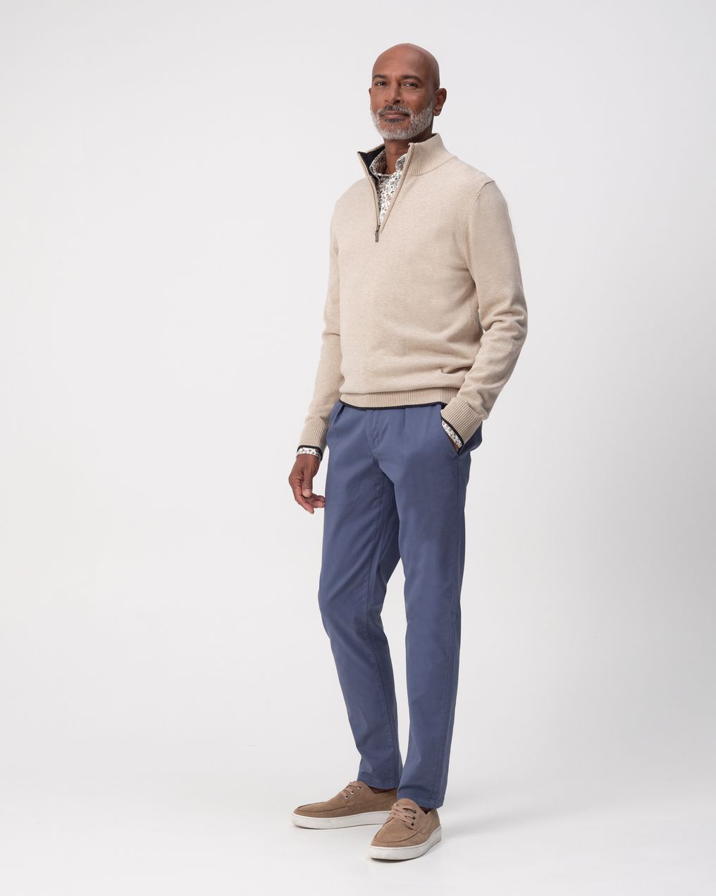 Campbell Sydney Half Zip Sweater