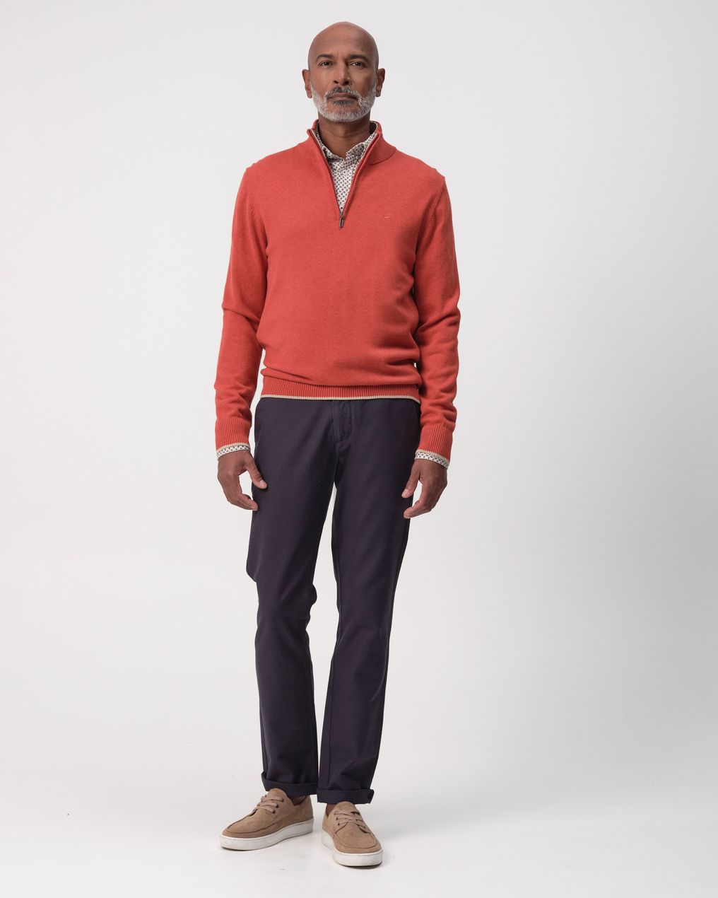 Campbell Sydney Half Zip Sweater