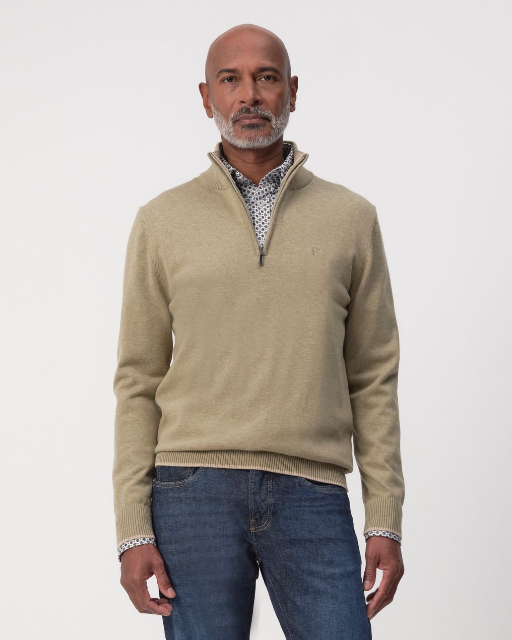 Campbell Sydney Pull à col zippé
