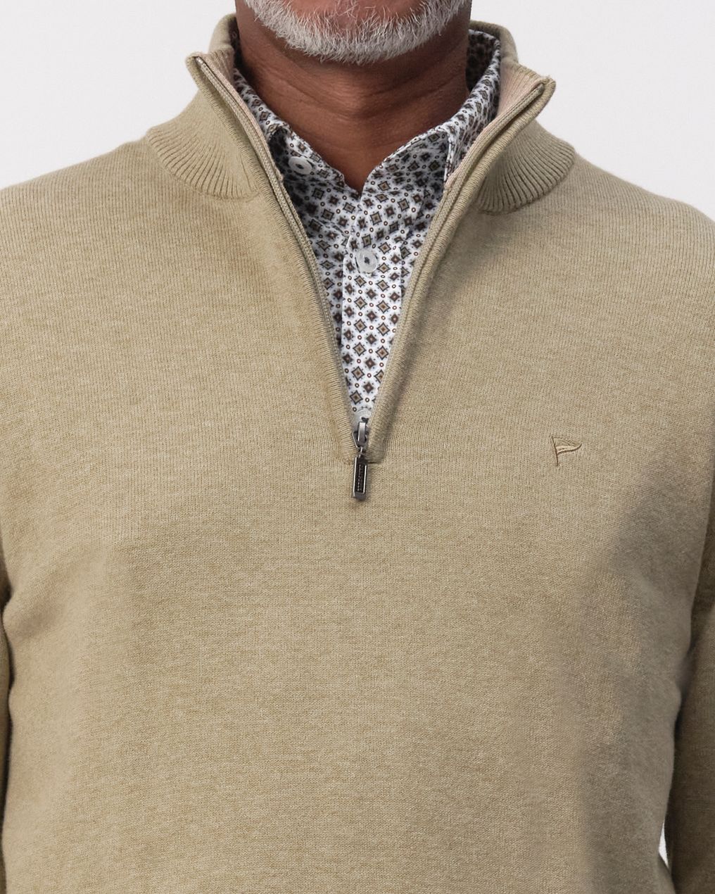 Campbell Sydney Pull à col zippé