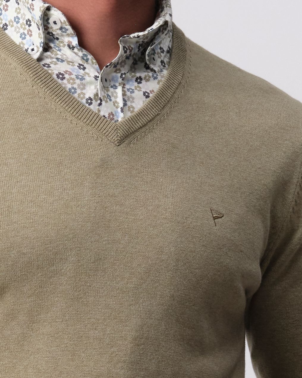 Campbell London Pullover mit V-Ausschnitt