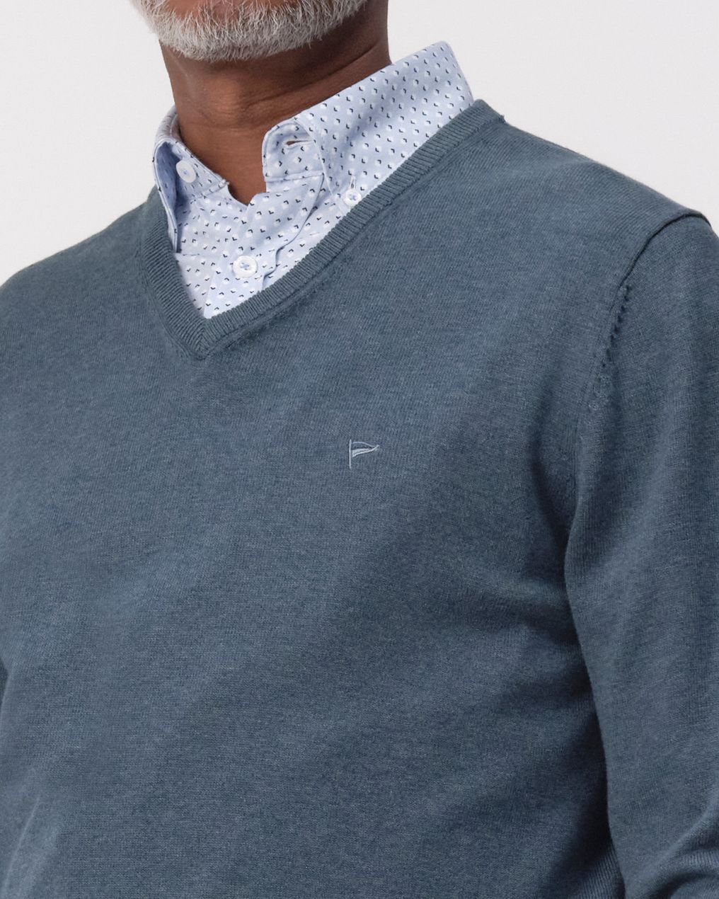 Campbell London Pull col V