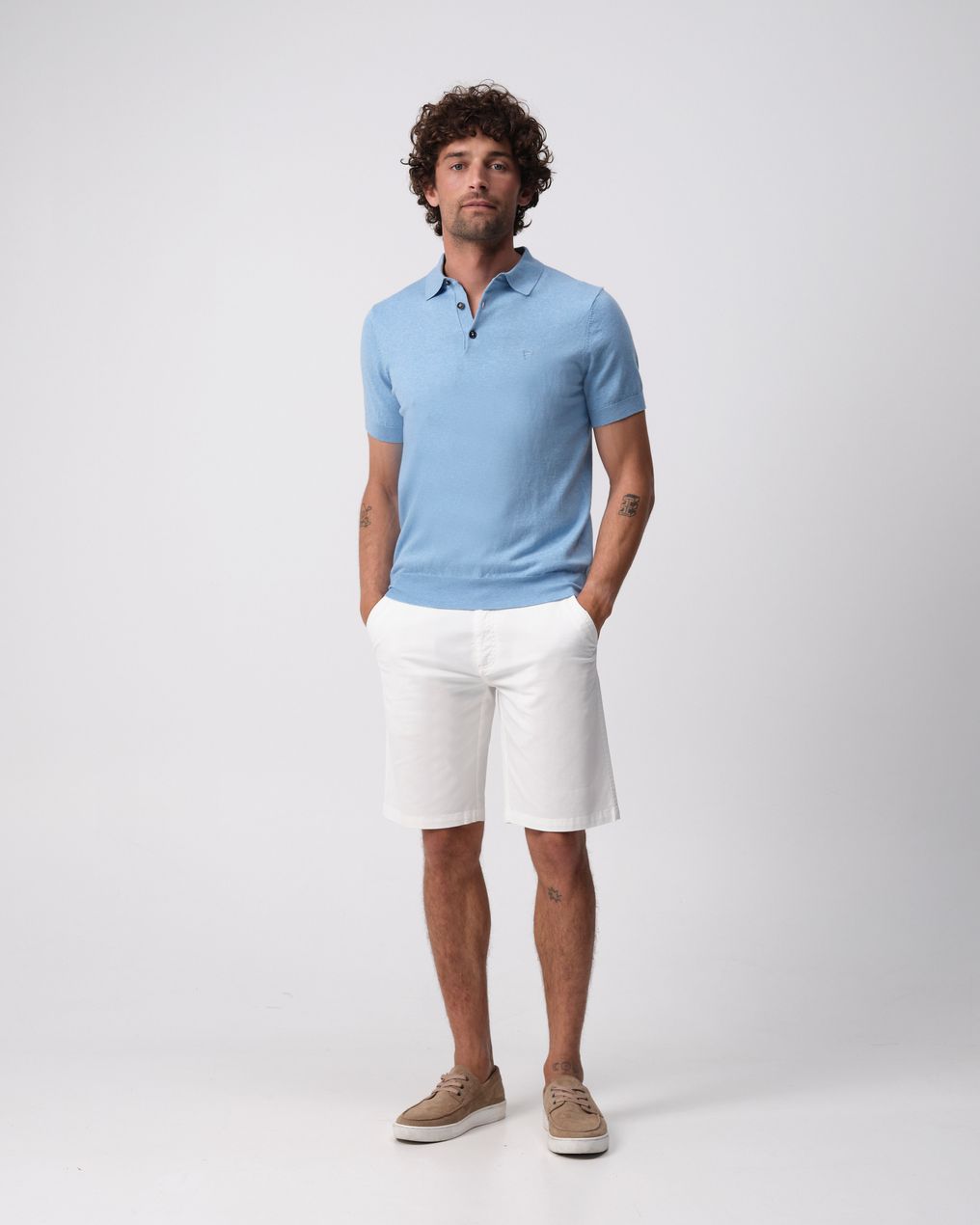 Campbell Nathan Polo manches courtes