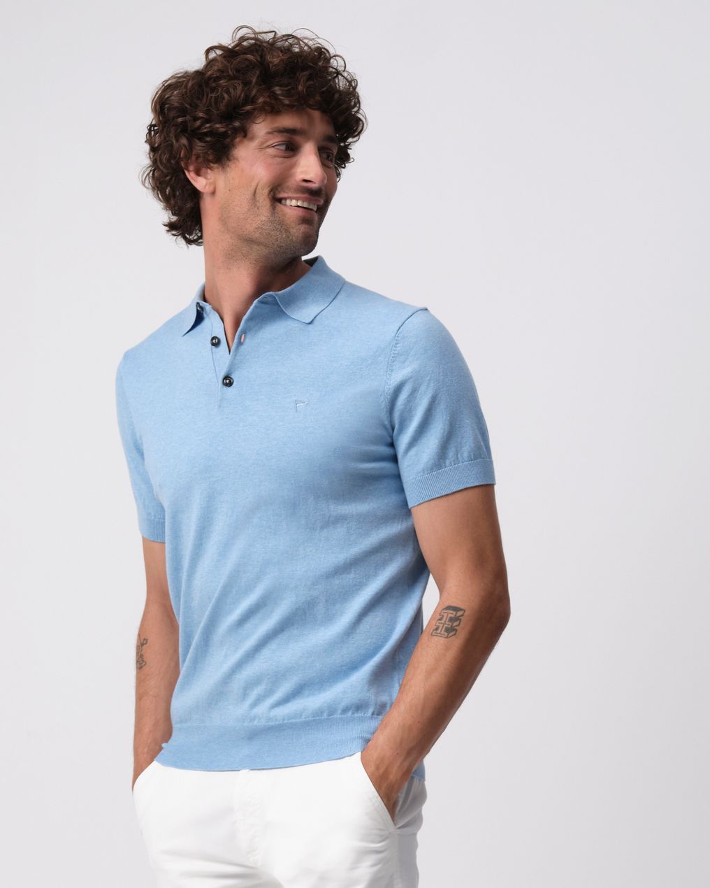Campbell Nathan Polo manches courtes