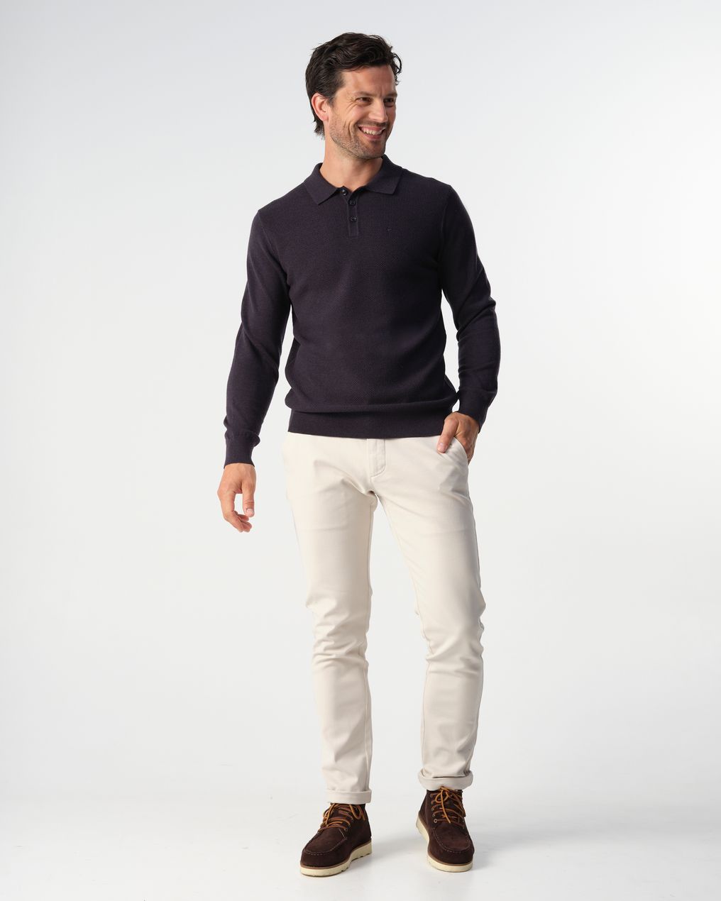 Campbell Polo Lange mouw