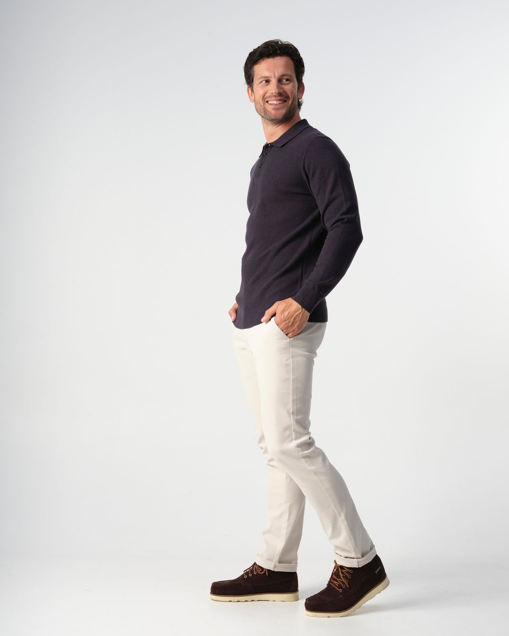 Campbell Polo Lange mouw