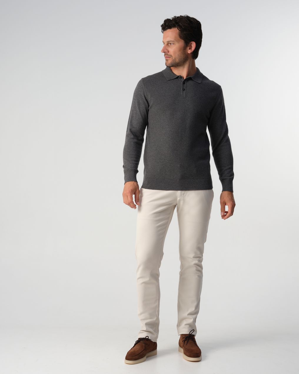 Campbell Polo Lange mouw