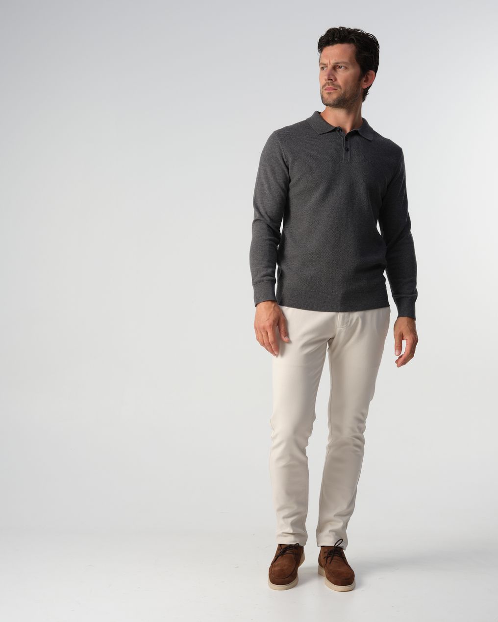 Campbell Polo Lange mouw