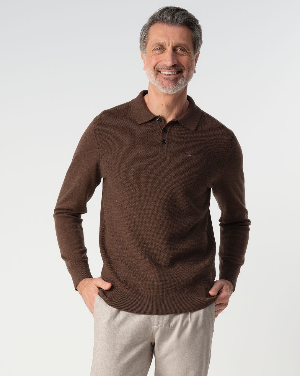 Campbell Polo Lange mouw