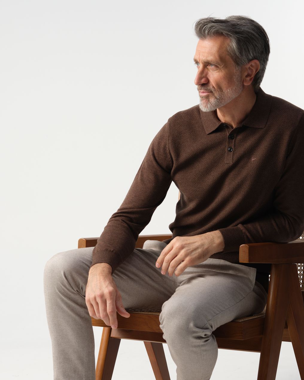 Campbell Polo Lange mouw