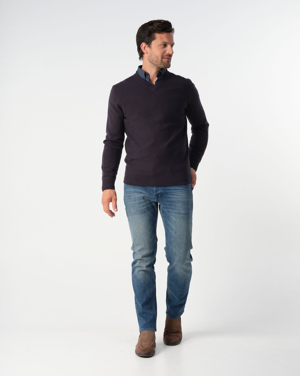 Campbell Trui V-hals