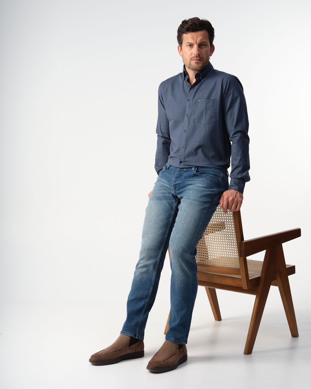 Campbell Casual Overhemd LM