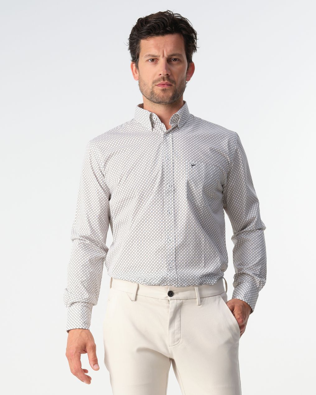 Campbell Casual Overhemd LM