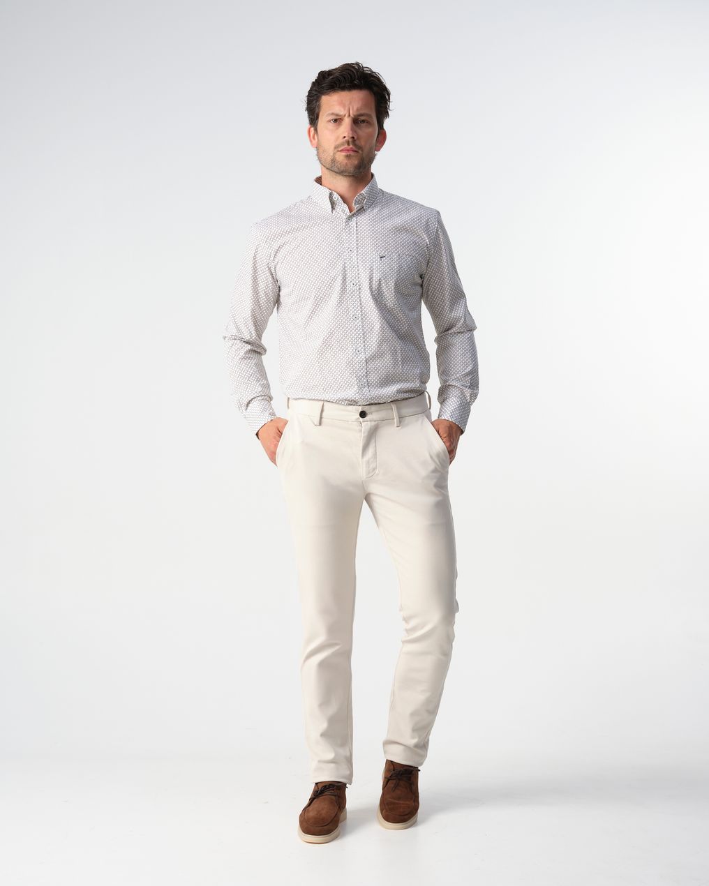 Campbell Casual Overhemd LM