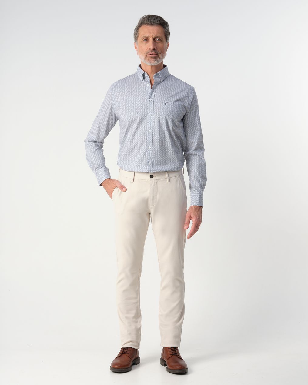 Campbell Casual Overhemd LM