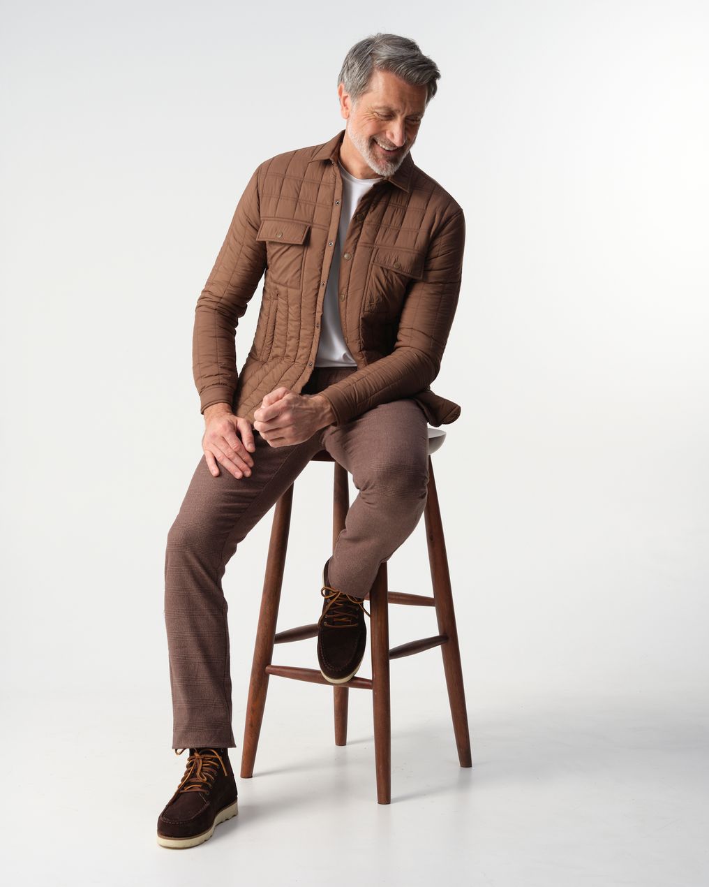 Campbell Gewatteerde jas