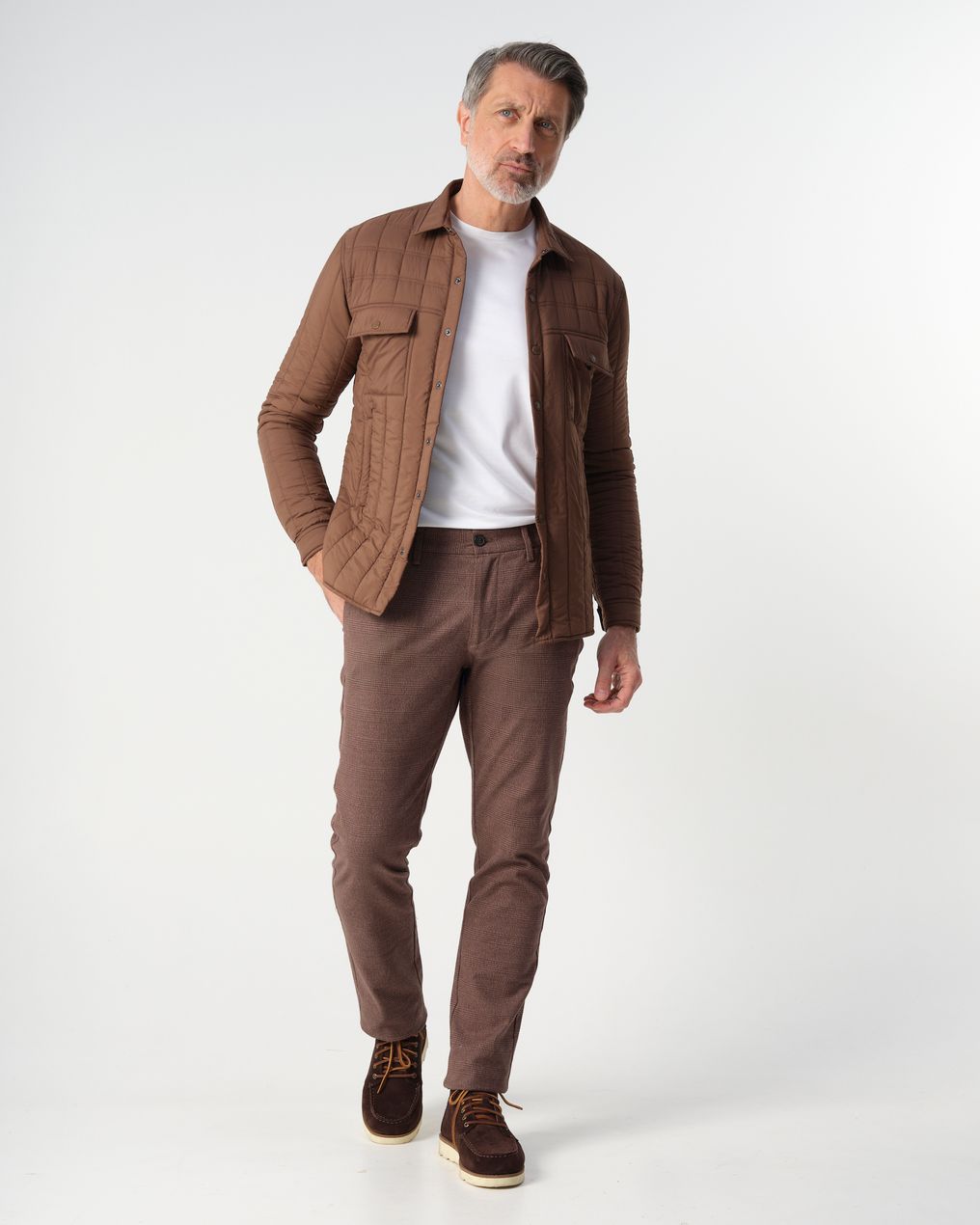 Campbell Gewatteerde jas