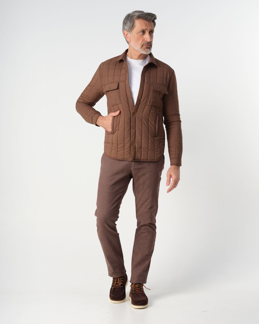 Campbell Gewatteerde jas