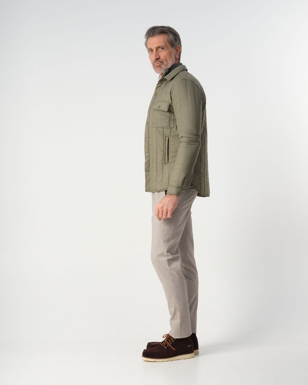 Campbell Gewatteerde jas