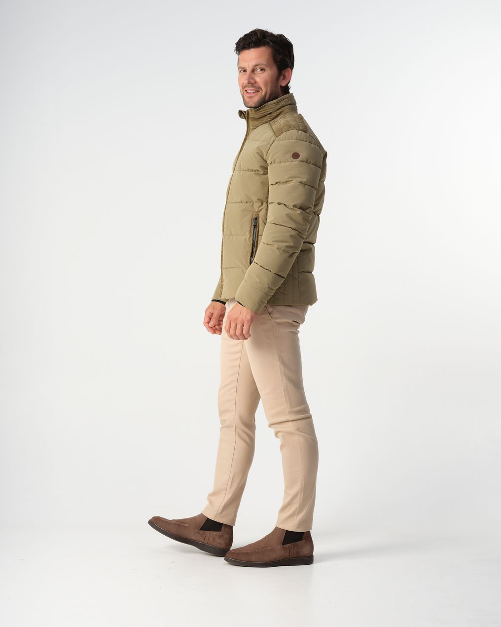 Campbell Gewatteerde jas