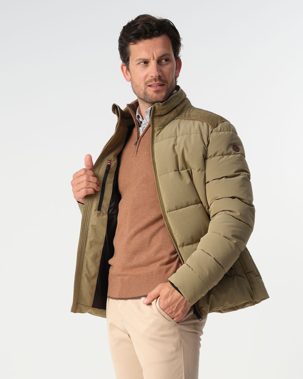 Campbell Gewatteerde jas