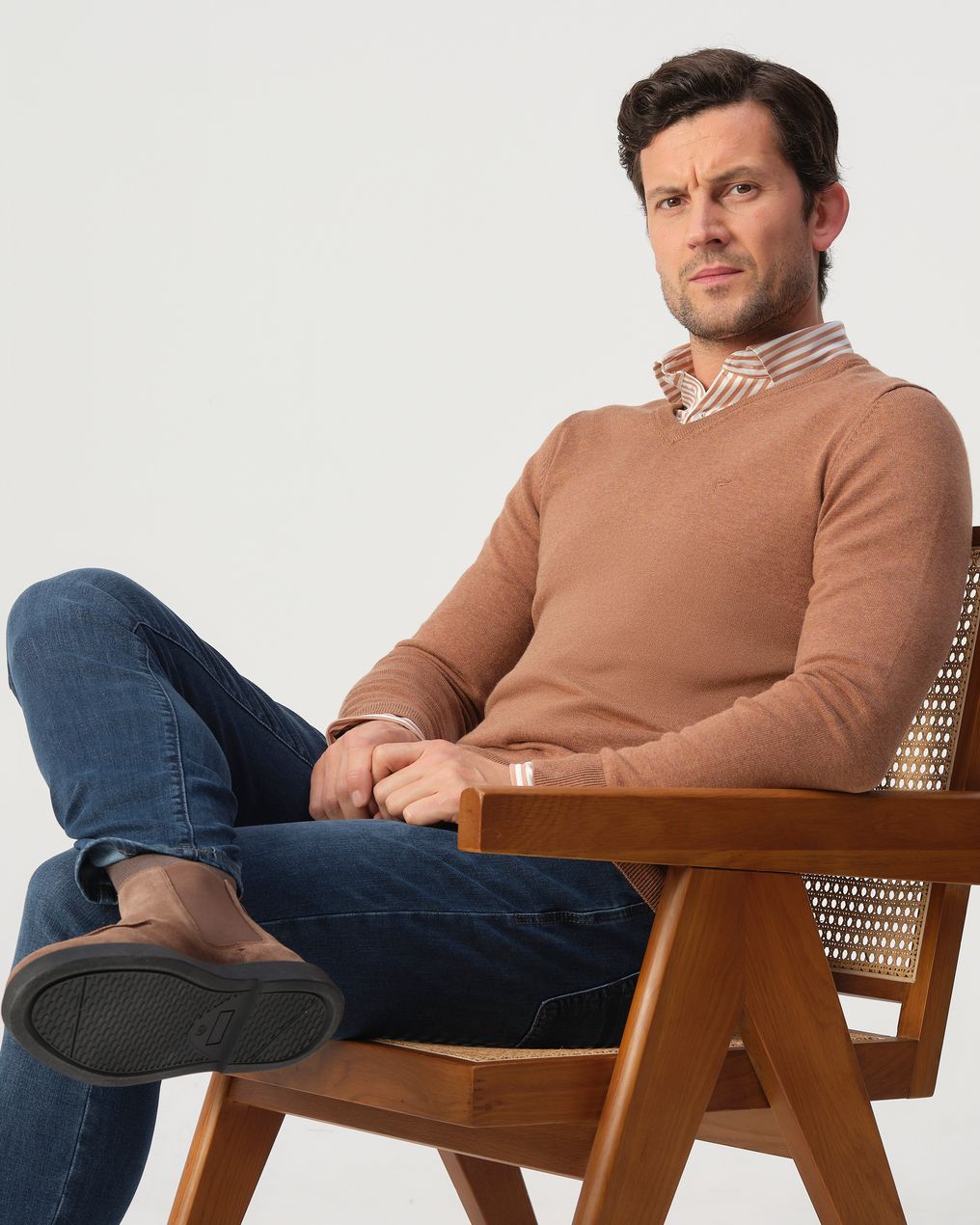 Campbell Trui V-hals