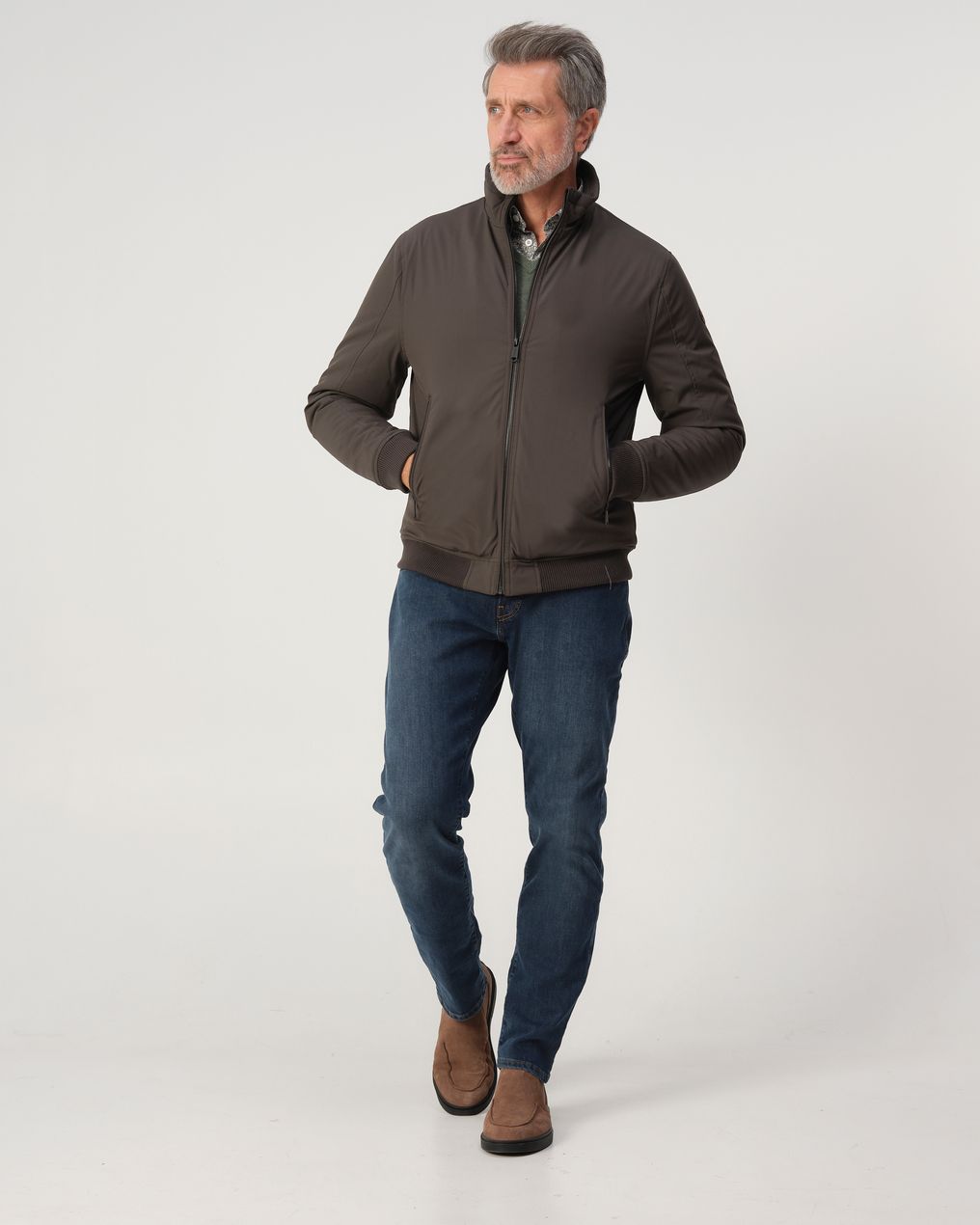 Campbell Gewatteerde jas