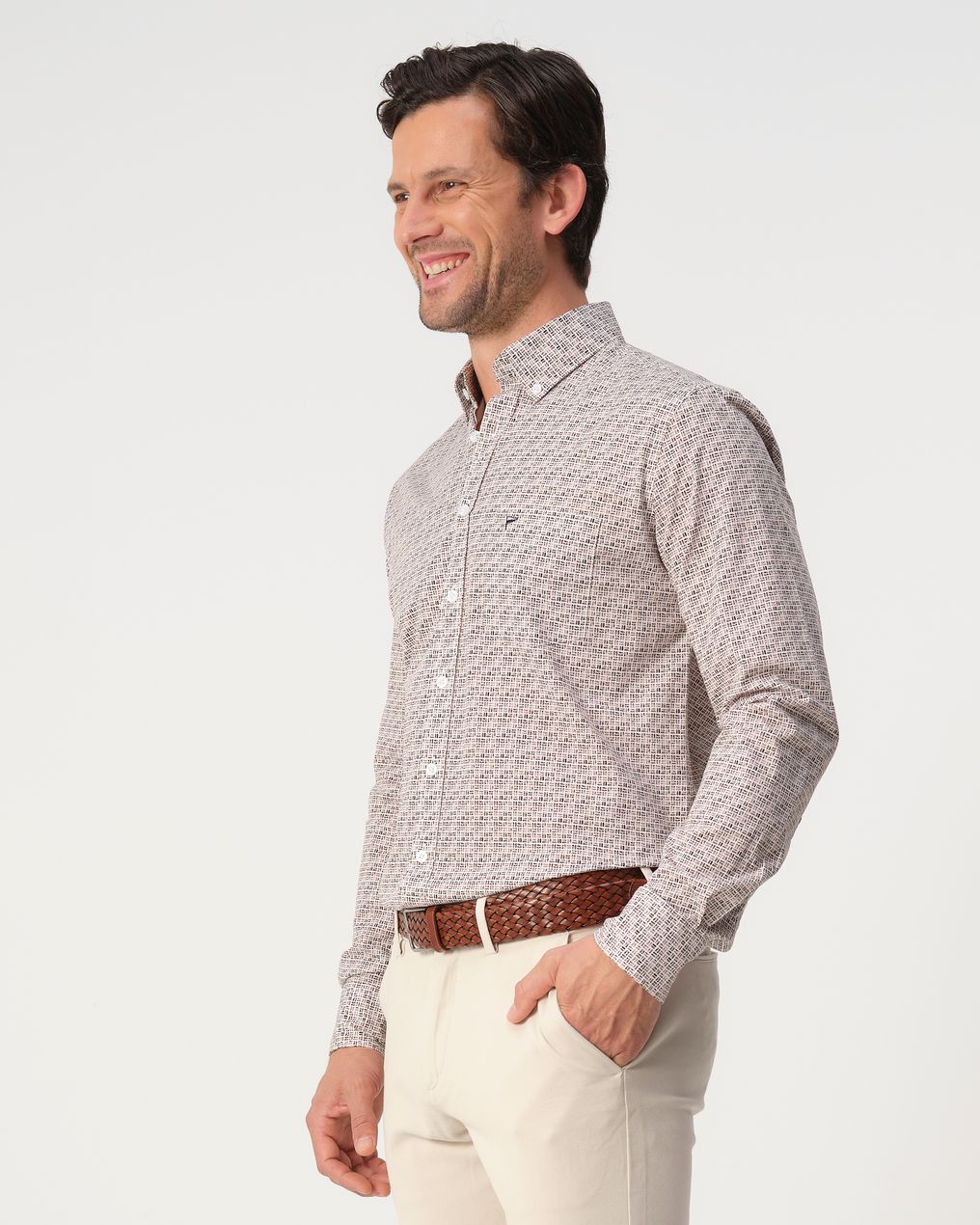 Campbell Casual Overhemd LM