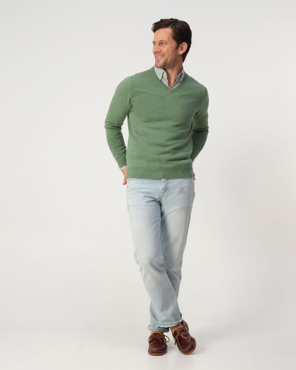 Campbell Trui V-hals