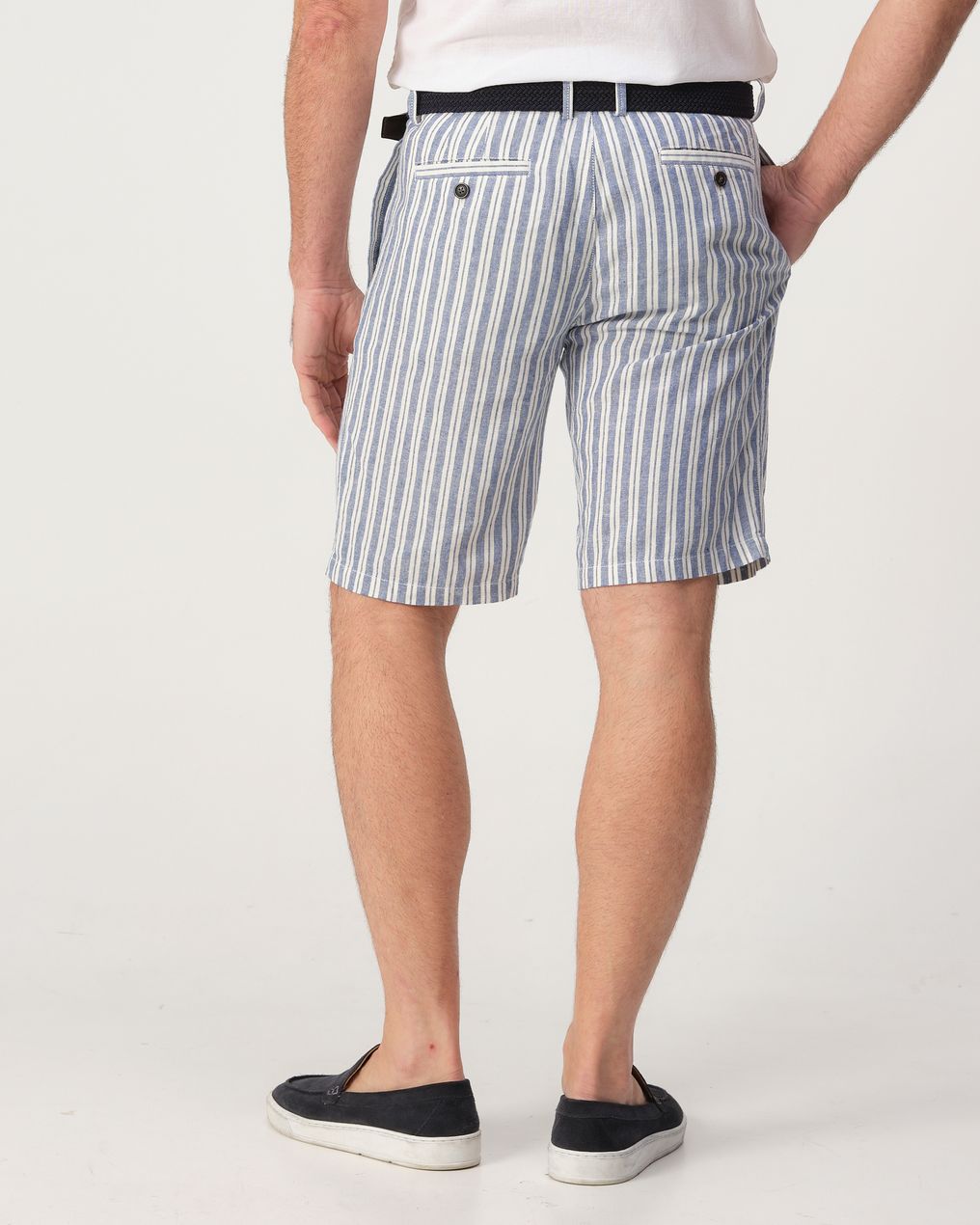 Campbell Pleatford Stripe Short