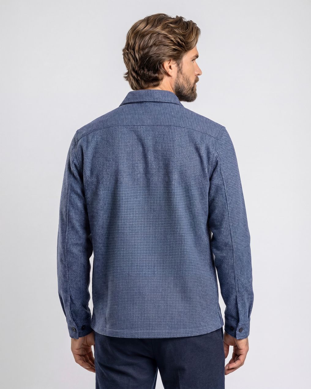 Campbell Overshirt Walker Pied de Poule