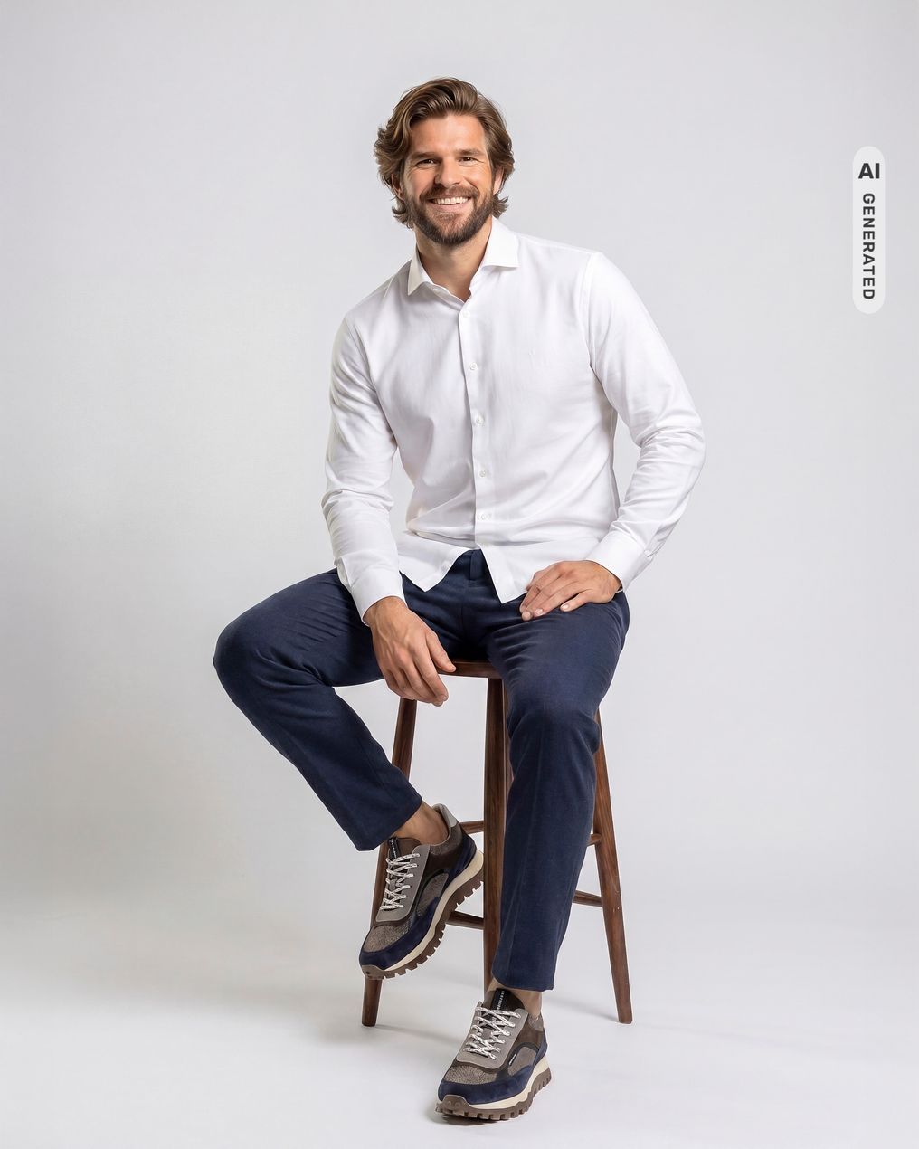 Campbell Casual Overhemd LM