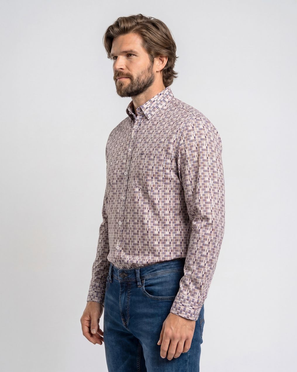 Campbell Casual Overhemd LM