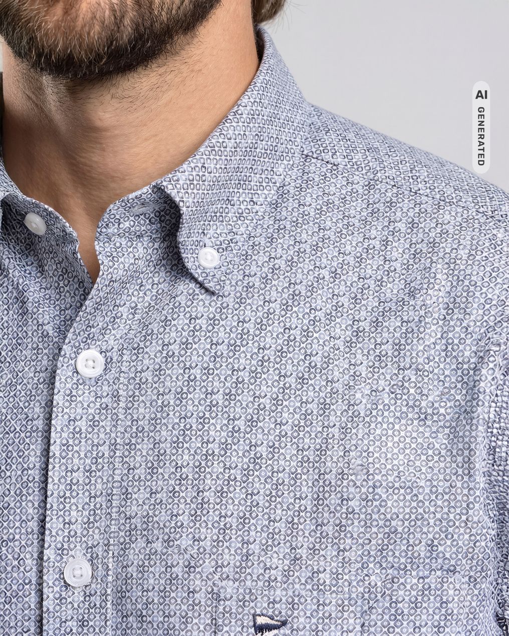 Campbell Casual Overhemd LM