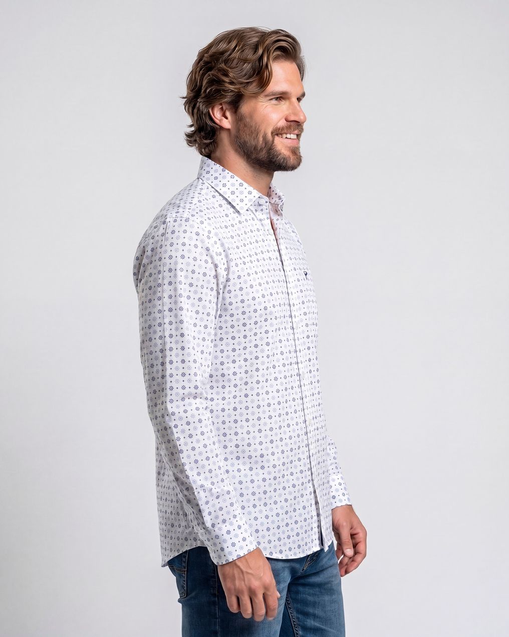 Campbell Casual Overhemd LM