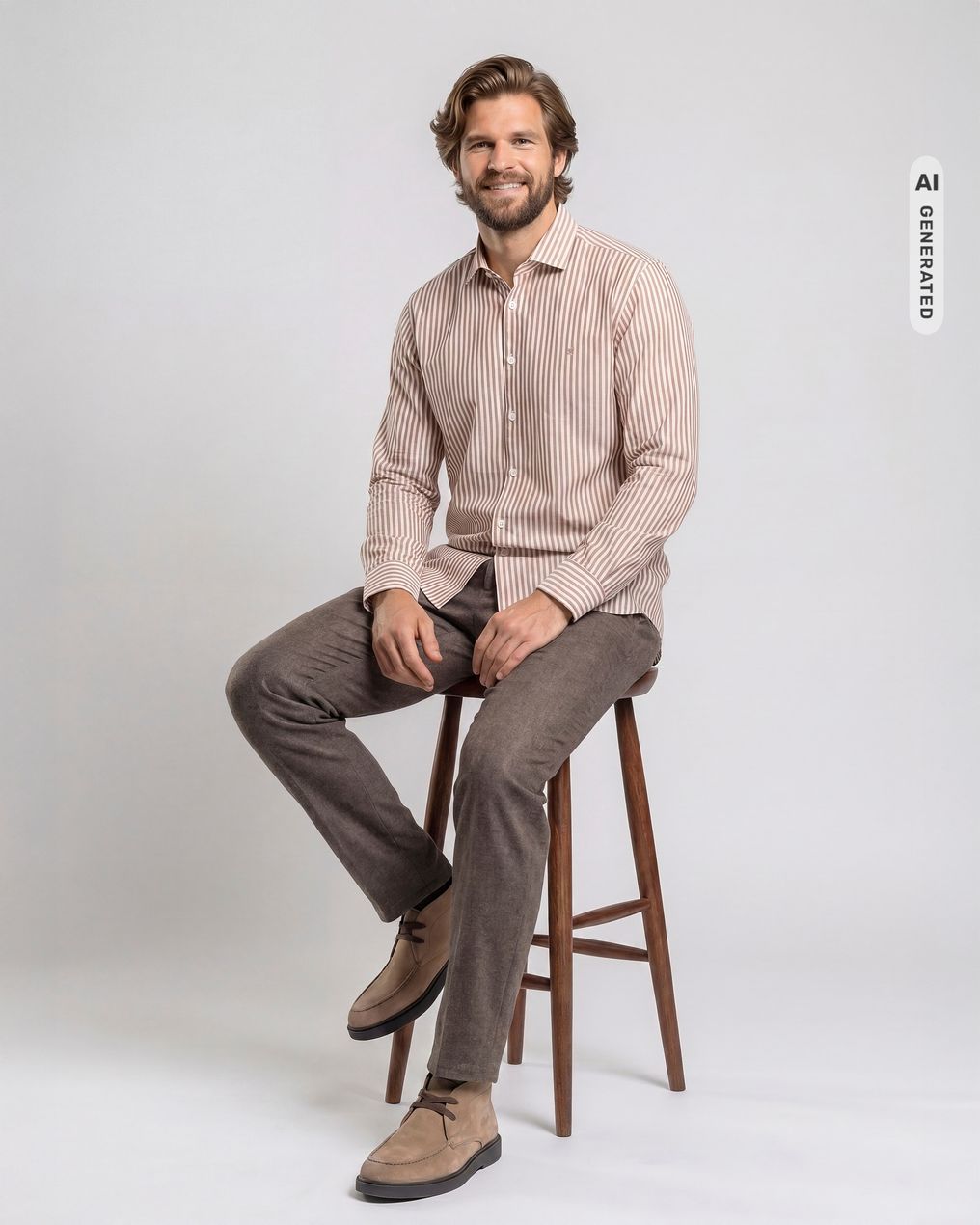 Campbell Casual Overhemd LM
