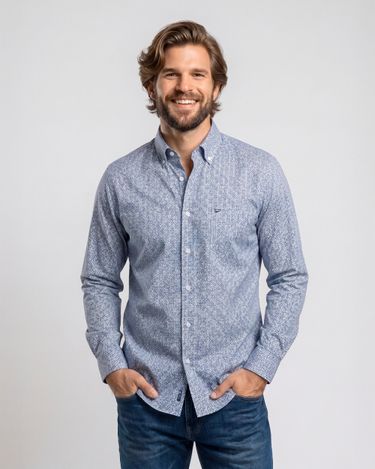 Campbell Casual Overhemd LM