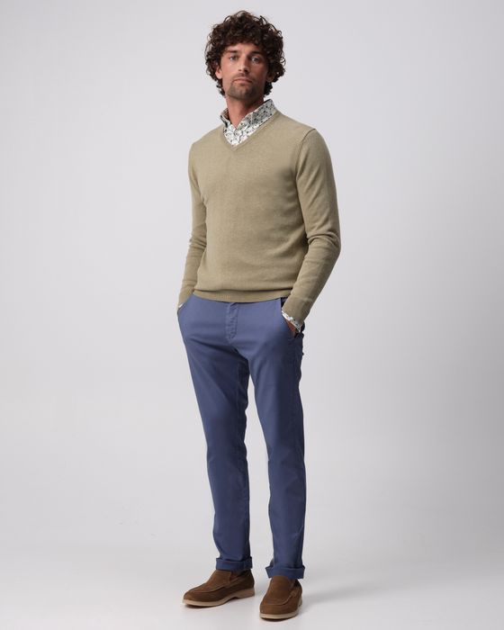 Campbell London Pullover mit V-Ausschnitt