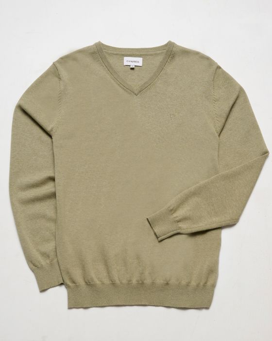Campbell London Pullover mit V-Ausschnitt