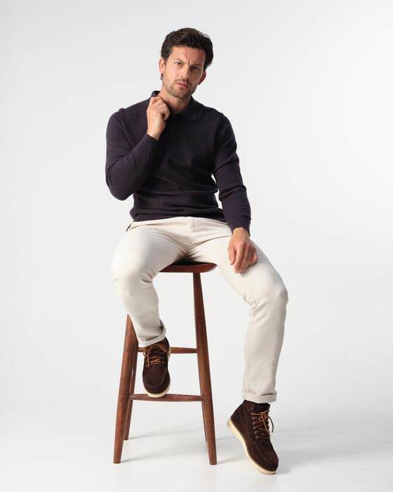 Campbell Polo Lange mouw