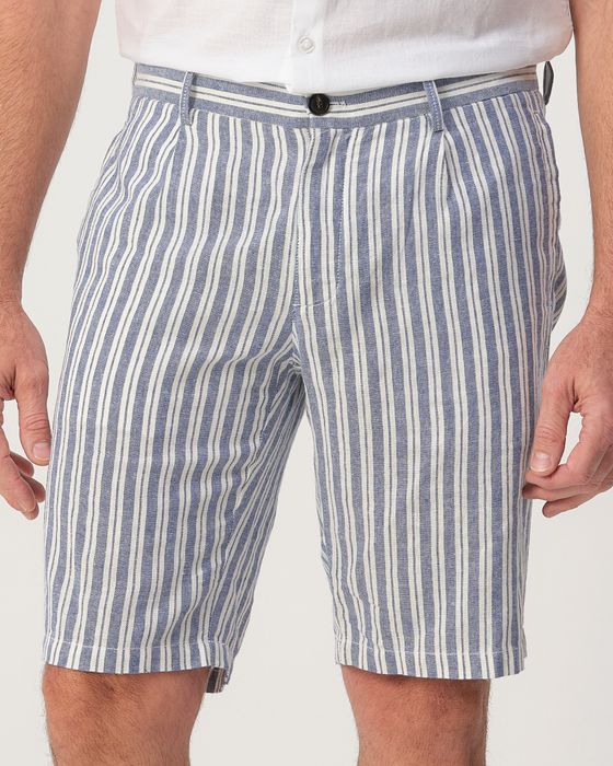 Campbell Pleatford Stripe Short