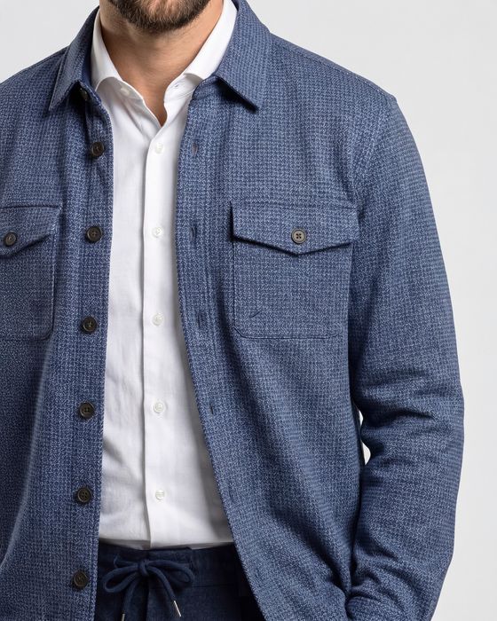 Campbell Overshirt Walker Pied de Poule