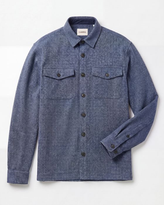 Campbell Overshirt Walker Pied de Poule