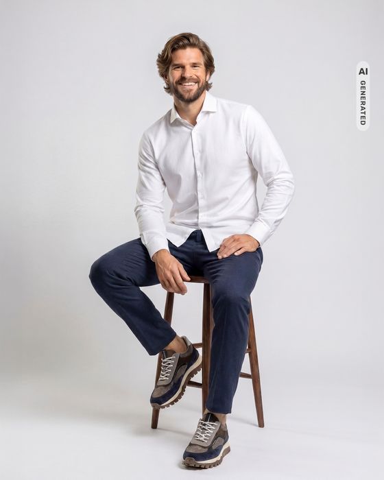 Campbell Casual Overhemd LM