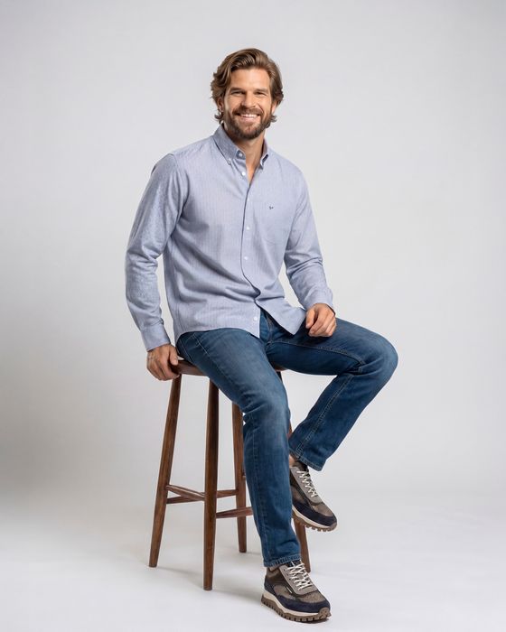 Campbell Casual Overhemd LM