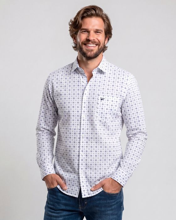 Campbell Casual Overhemd LM